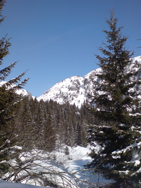 #2 Coulir de la Chorde : Couloir de La Chorde vu depuis Ayères du Milieu Coulir de la Chorde : Couloir de La Chorde vu depuis Ayères du Milieu