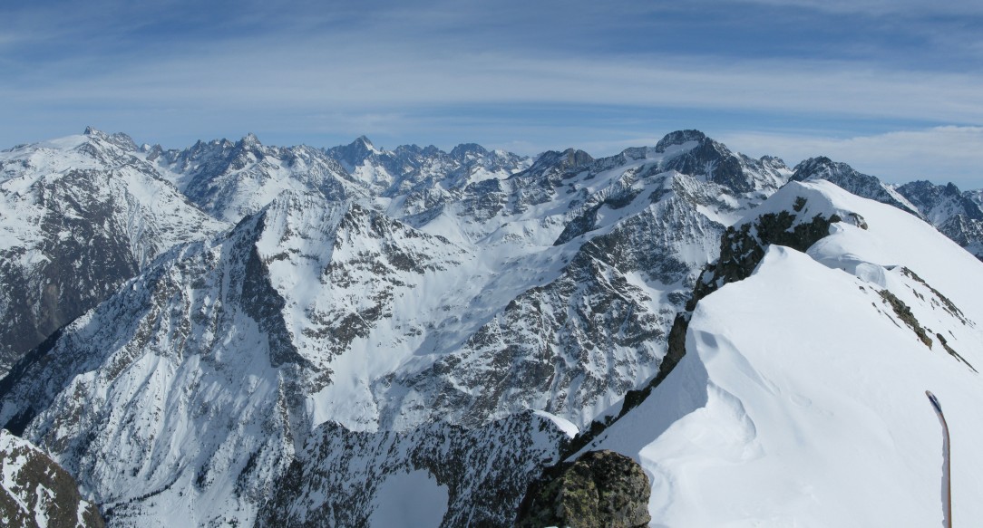 #2 de la Meije à la Muzelle : Paysage grand large, objectif du WE en vue de la Meije à la Muzelle : Paysage grand large, objectif du WE en vue