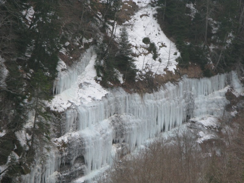#7 Cascades : En dessous de la route en versant nord Cascades : En dessous de la route en versant nord