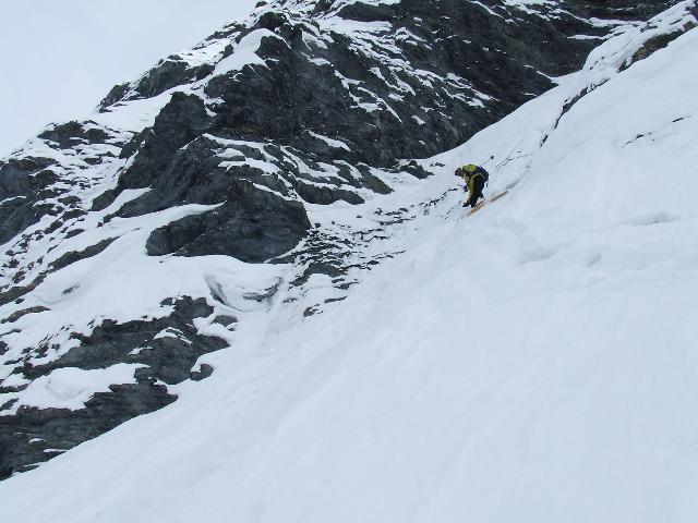 #3 le sangle : le passage raide en neige pourrie le sangle : le passage raide en neige pourrie