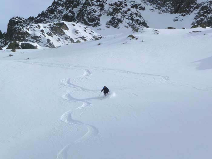 #8 Poudre rare mais présente : Quelques passages poudreux Poudre rare mais présente : Quelques passages poudreux