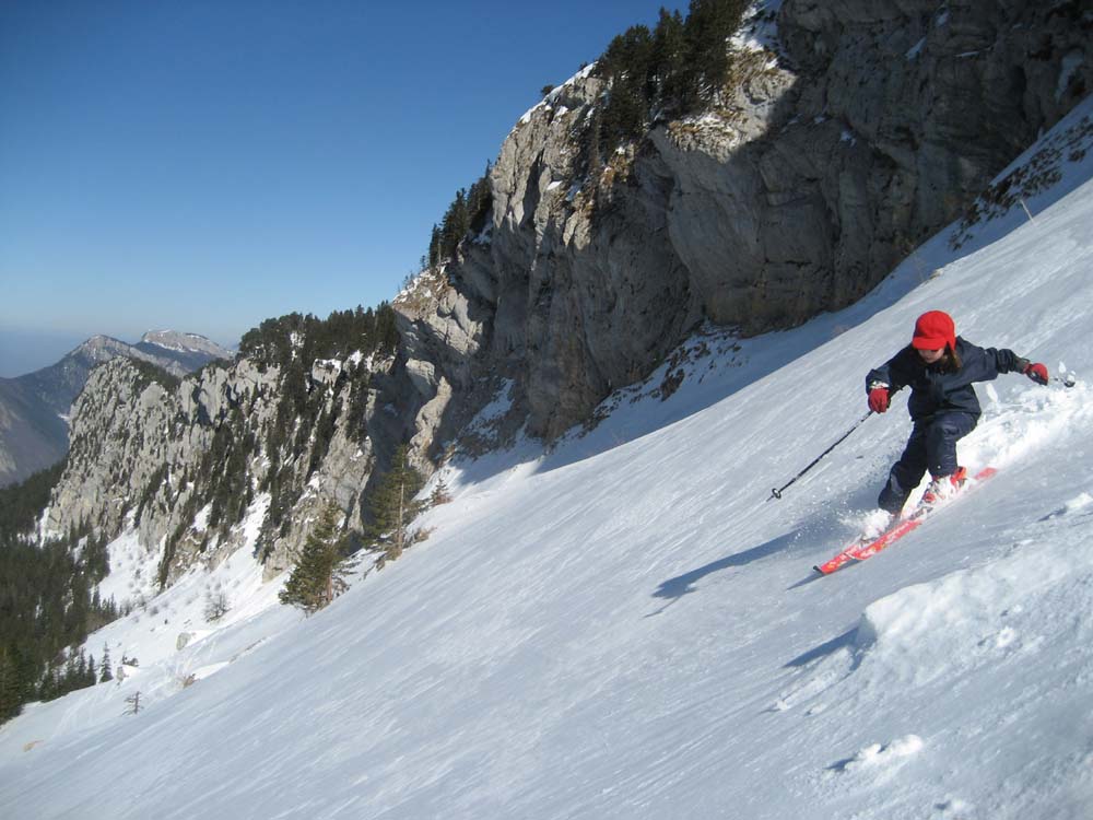 #4 Petit Som : sous le col de Léchaud versant Nord Petit Som : sous le col de Léchaud versant Nord