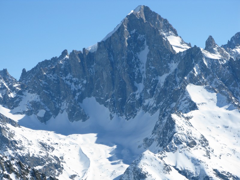 Le Mayer Dibona : Point de vue de skieur... bon dommage plutôt en glace