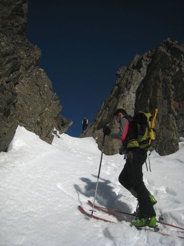 #8 Col de la Balmette : Notre petite variante qui passe bien finalement Col de la Balmette : Notre petite variante qui passe bien finalement