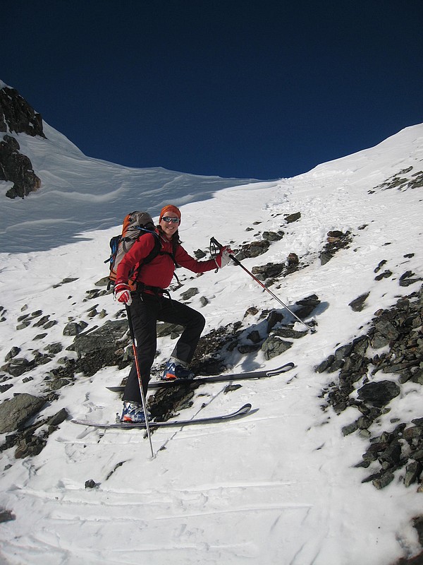 Passage du Colerin : Ah, un peu de Dry Skiing, ça faisait longtemps!