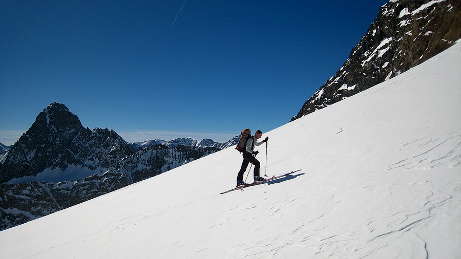 Bessanèse : On rejoint le Col de la Petite Ciamarella