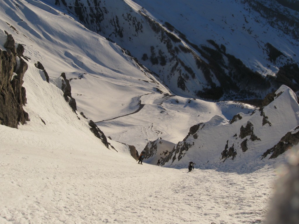 Le couloir : L'horizontale, ça va bien 2 min, mais maintenant faut monter...