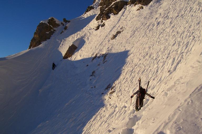 Traversée du bas : Au lever du soleil (merci le réveil a 3h15!)