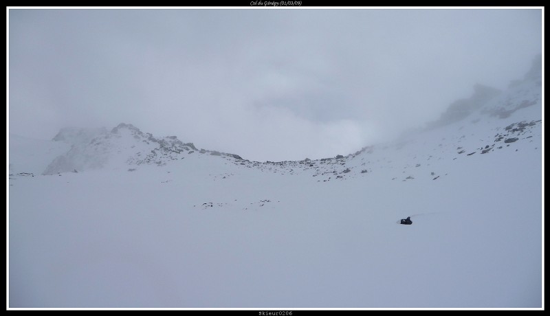 #1 Col du Génépy : Trouée sur le Col, c Col du Génépy : Trouée sur le Col, c'est grâce à elle qu'on a atteind le sommet!