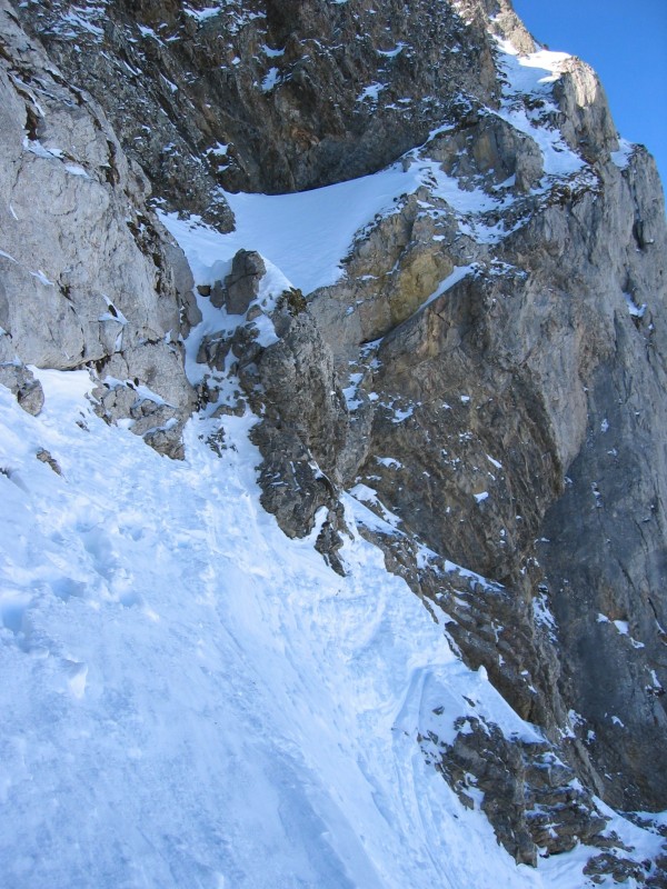 #3 Etale, couloir Combaz : Le verrou: rocheux! Etale, couloir Combaz : Le verrou: rocheux!