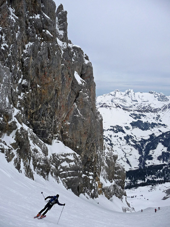 Combe de Paccaly : Descente sur Paccaly.