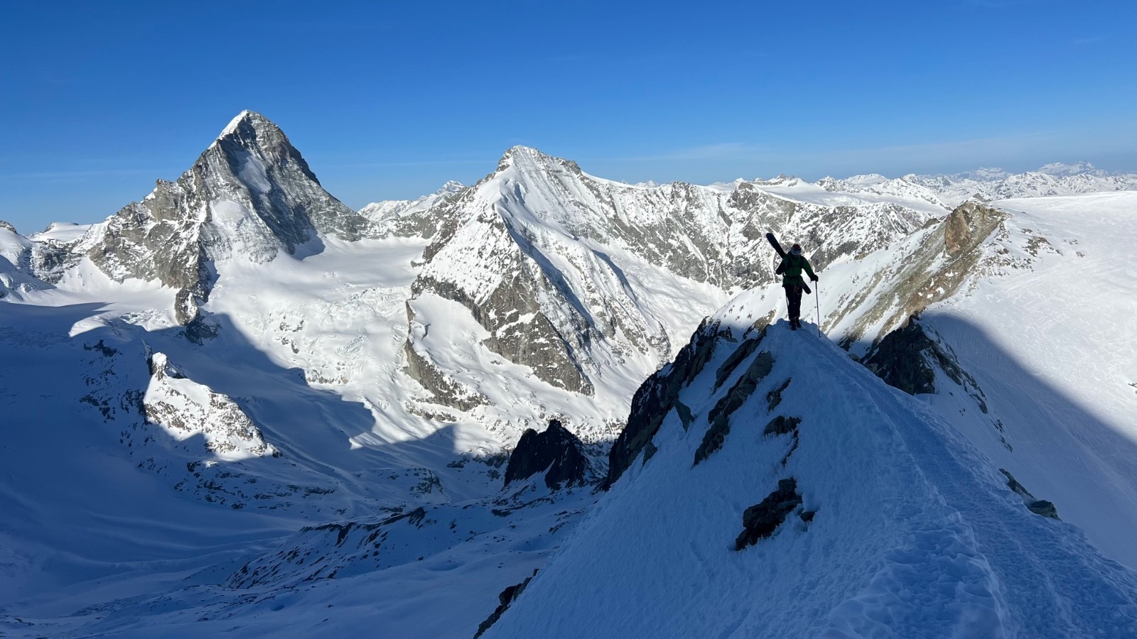 Arpitettaz > Zermatt via arête du Blanc