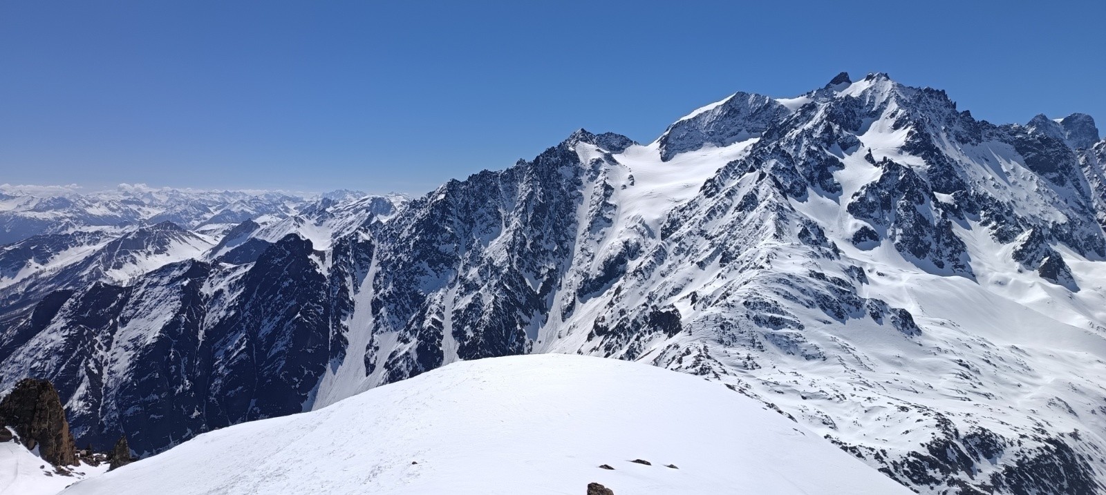 Pointe de l'Etendard - Le Davin, les Agneaux du sommet 