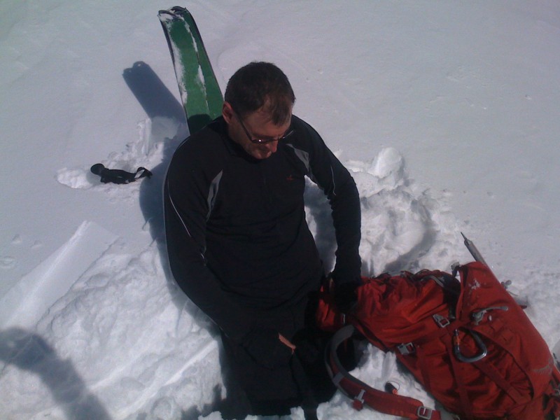 #6 On s On s'enfonce : Vaut mieux garder ses skis au col, sinon on s'enfonce jusqu'à la taille