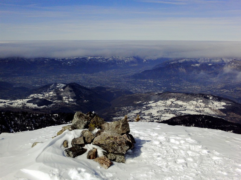 Grand Eulier : Grenoble du sommet du Grand Eulier