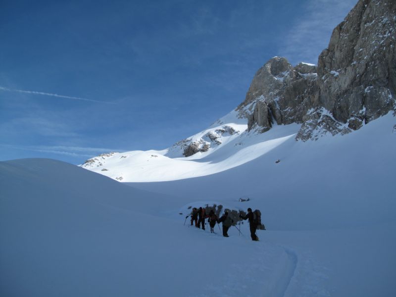 #1 Montée au col de Bostan : Y Montée au col de Bostan : Y'a pas le choix faut tracer la combe