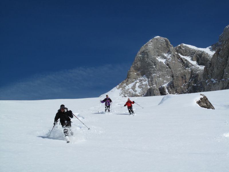 #11 Combe sous le col de Bostan : Du ski plaisir Combe sous le col de Bostan : Du ski plaisir