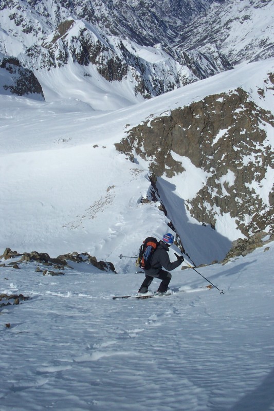 #9 Descente prudente : La neige est divine, on fera même quelques virages sur le haut (car plus large). Descente prudente : La neige est divine, on fera même quelques virages sur le haut (car plus large).
