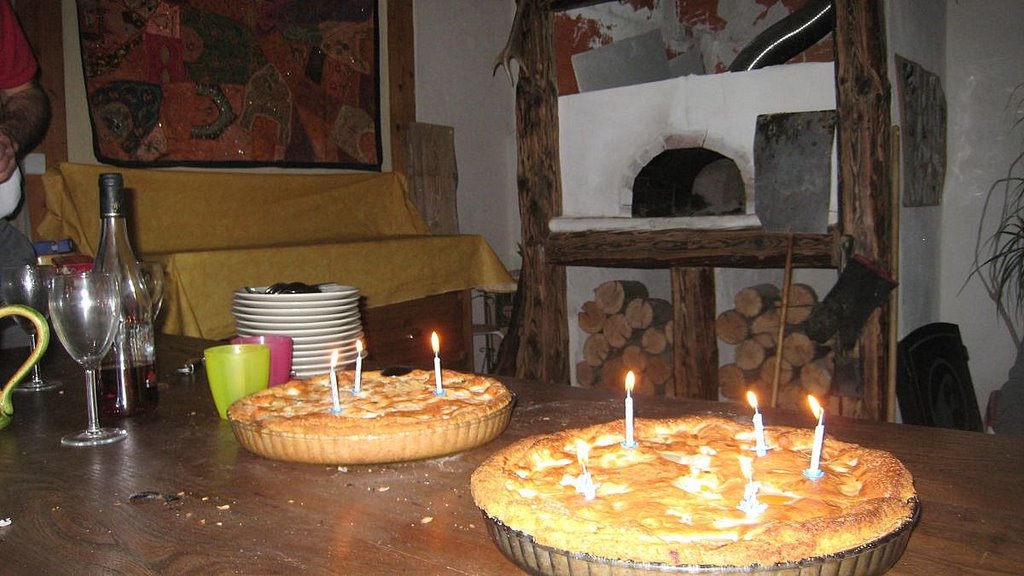 #2 Au Gîte en Paille : Heureusement qu Au Gîte en Paille : Heureusement qu'il y avait de quoi "éponger" !!
Miam, miam : même pas cramés mes gâteaux...