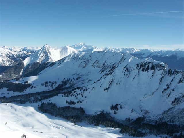 Traversée des Ar : Vue sur la suite de l'itinéraire