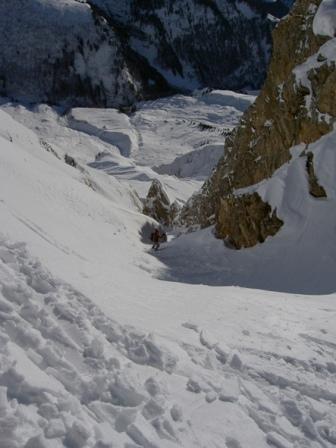 #1 Départ du couloir SE : Laurent au départ du couloir Départ du couloir SE : Laurent au départ du couloir