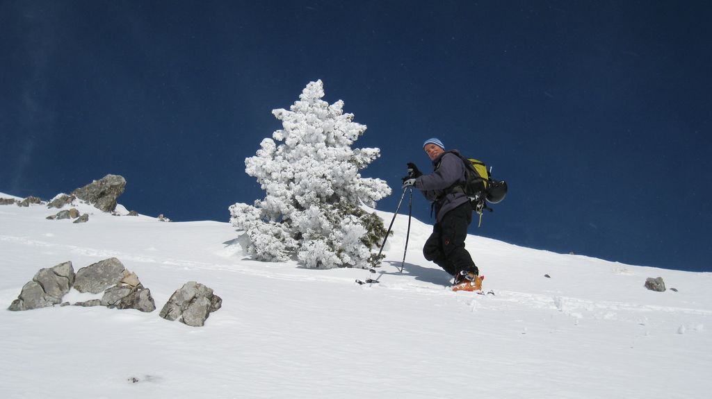 Pas de La Ville : Bertrand dans un paysage typique chartrousin...