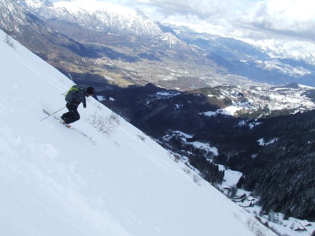#5 Pointe d Pointe d'Andey : Neige agréable à skier .