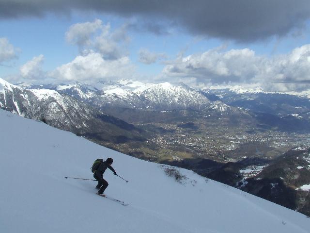 #4 Pointe d Pointe d'Andey : Pierre se lache avec ses fats