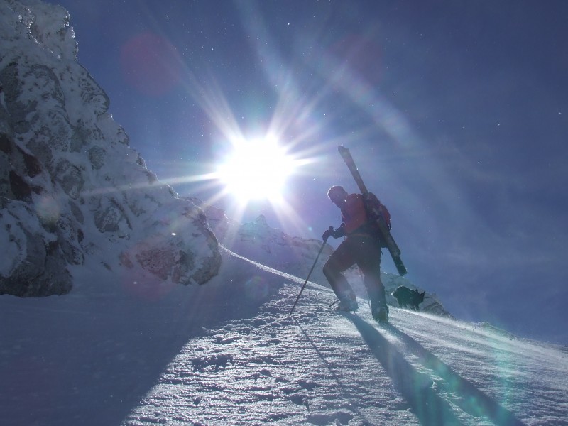 #1 au pied du couloir : François talonné par Ted au pied du couloir : François talonné par Ted