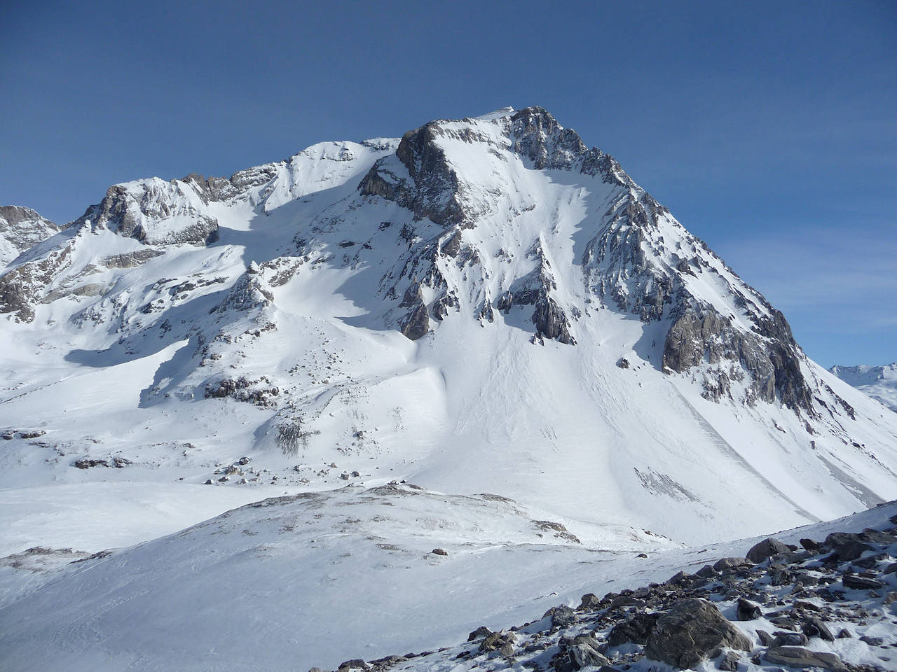 #1 La Pointe Mathews versant SW : ski 5.2 pour les amateurs ... La Pointe Mathews versant SW : ski 5.2 pour les amateurs ...