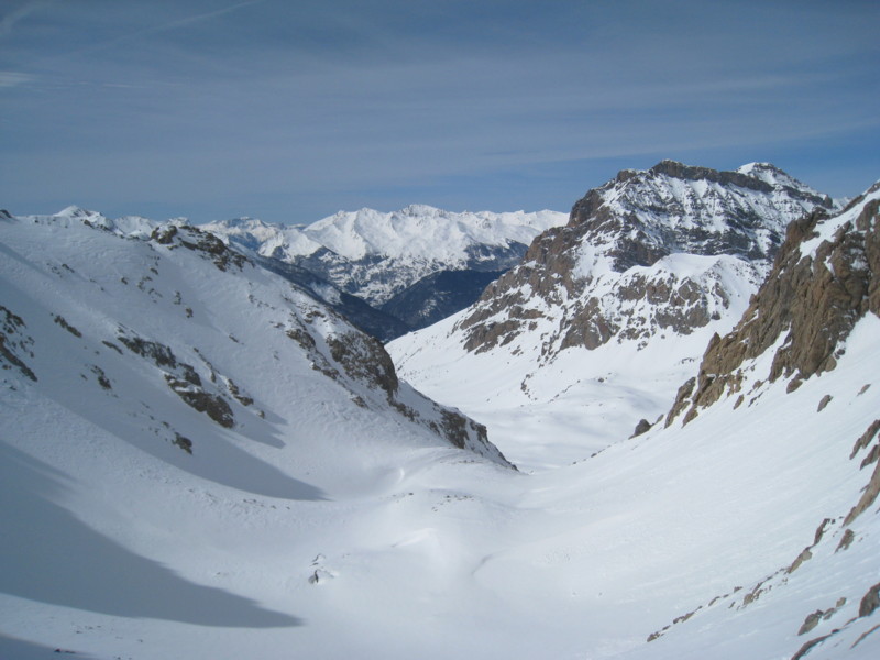 #10 Valounas : versant W du Col de Valounas Valounas : versant W du Col de Valounas