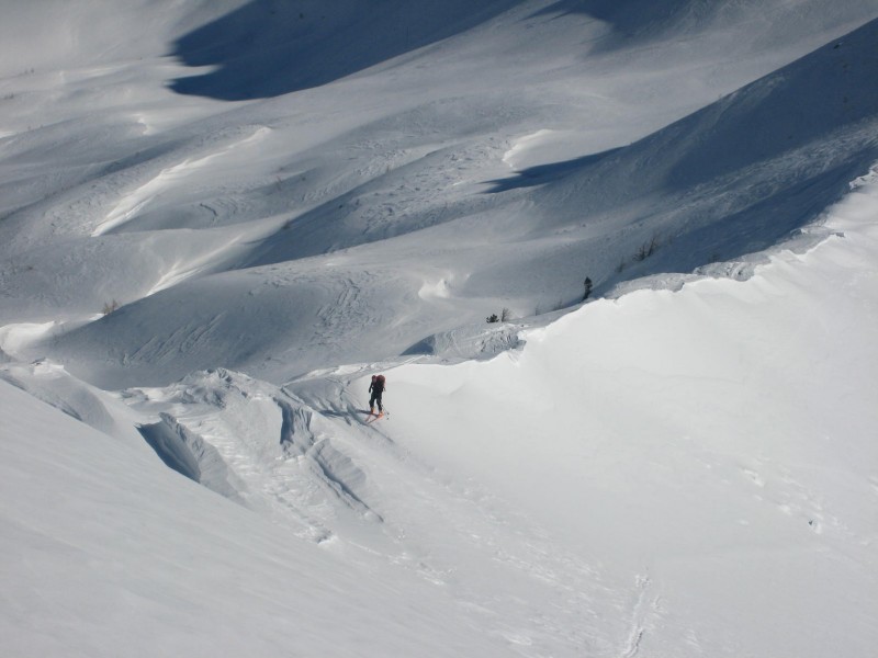 #1 col de la valette : montee vers le sommet col de la valette : montee vers le sommet