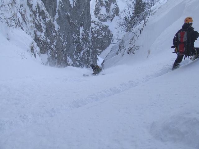#6 Mont Billiat : Couloir Jumeau, la neige est excellente Mont Billiat : Couloir Jumeau, la neige est excellente