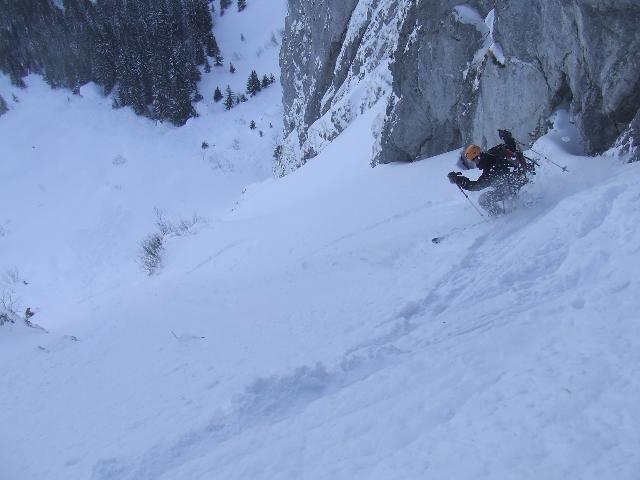 #8 Mont Billiat : la partie basse du couloir Jumeau Mont Billiat : la partie basse du couloir Jumeau