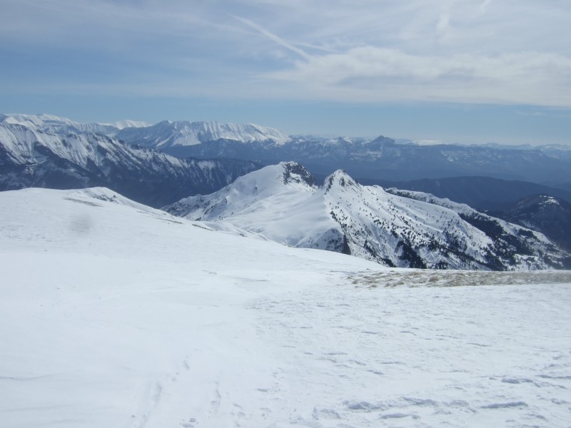 #1 vue vers le sud --> la laup vue vers le sud --> la laup