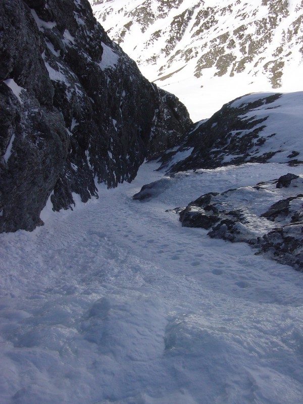 #3 le bas du ressaut en glace : là c le bas du ressaut en glace : là c'est mal cadré on voit pas tout !