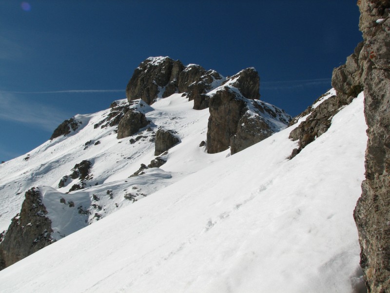#2 La Pousterle. : Pendant la montée prés du collet. La Pousterle. : Pendant la montée prés du collet.