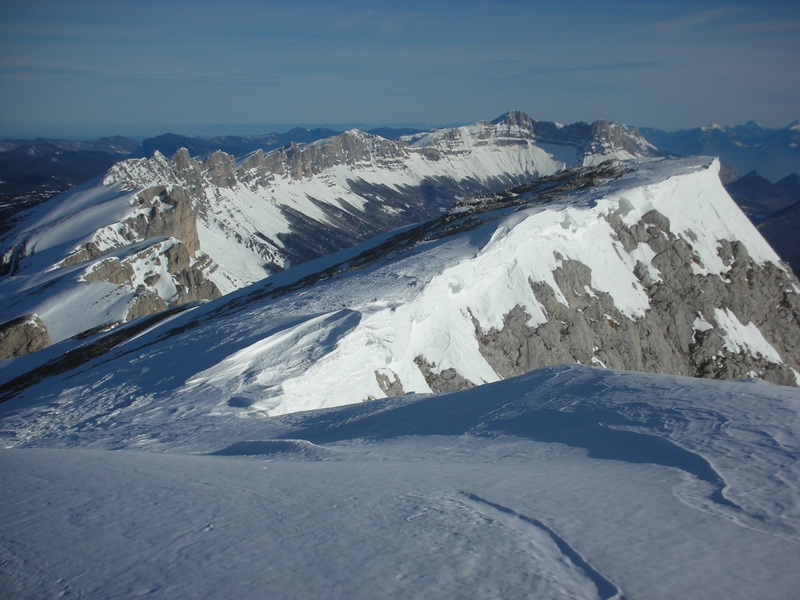 #5 Grand Veymont : belle barrière ! Grand Veymont : belle barrière !