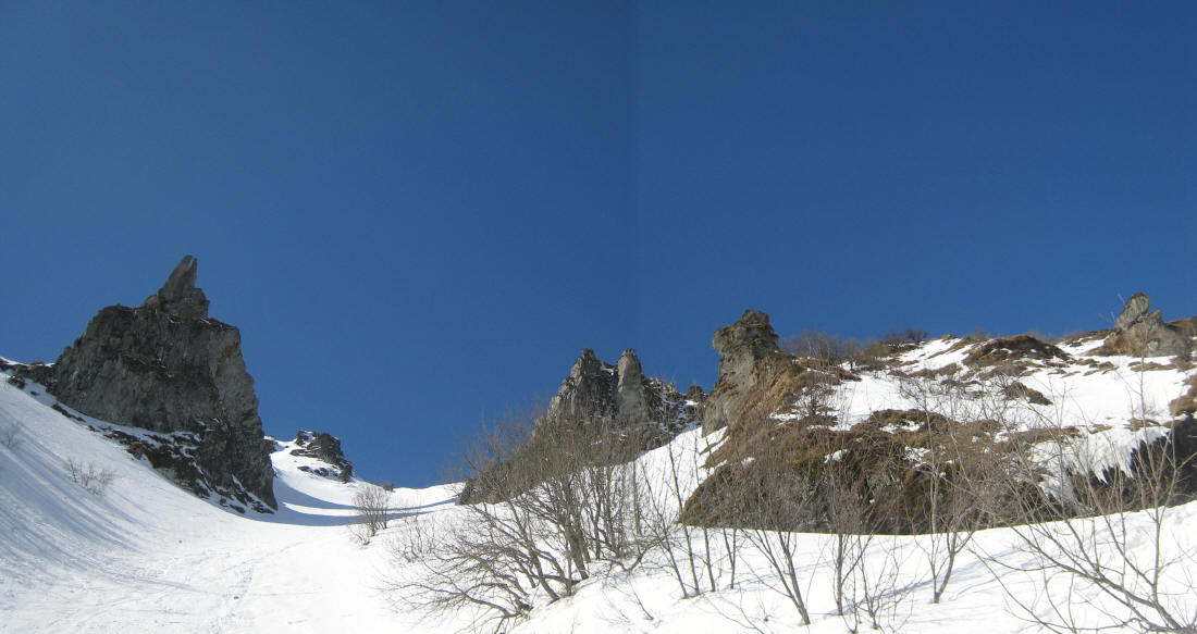 #1 Couloir du Moine : au soleil Couloir du Moine : au soleil