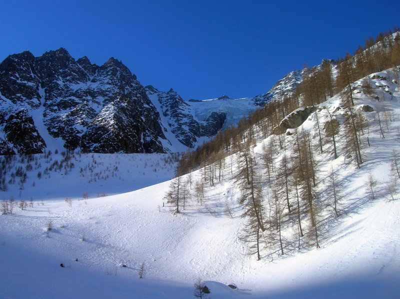 #2 davin : le célèbre couloir Davin et le glacier du Casset davin : le célèbre couloir Davin et le glacier du Casset