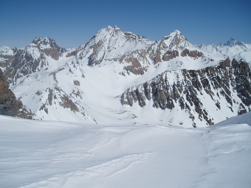 #3 Vue vers le Nord : Font Sancte, Panestrel et Viso Vue vers le Nord : Font Sancte, Panestrel et Viso