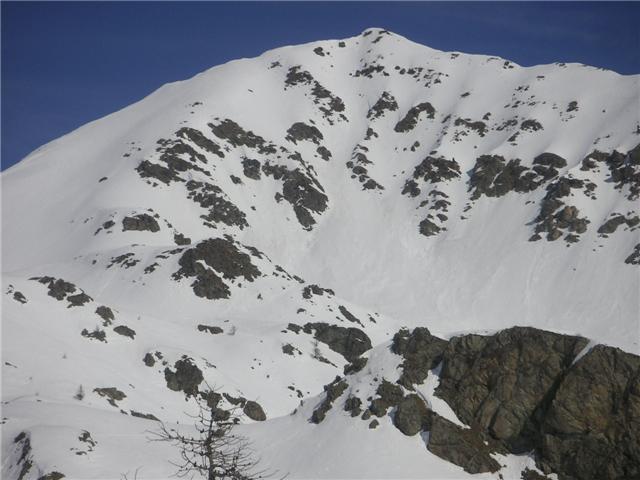 #5 Cime de Belletz : Le couloir sous le sommet..... Cime de Belletz : Le couloir sous le sommet.....