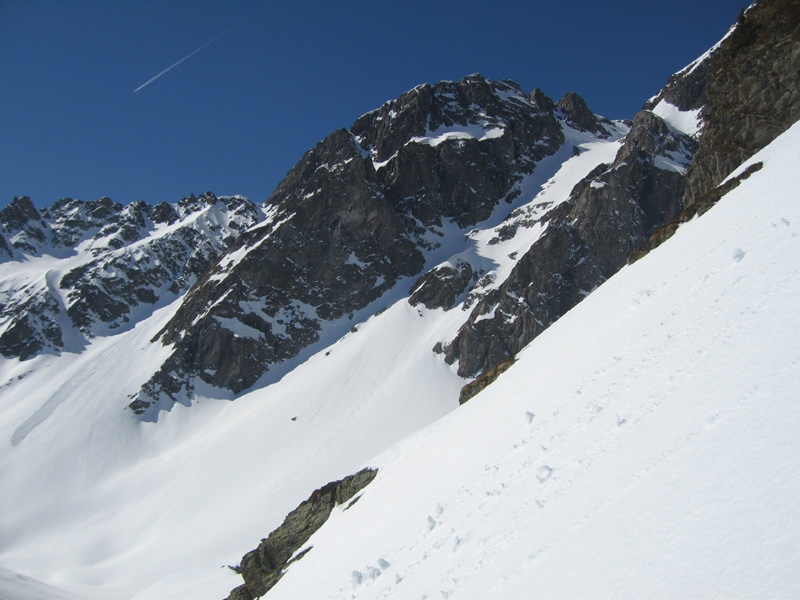 #5 Col E de Belledonne : On doit voir ma trace sur le bas Col E de Belledonne : On doit voir ma trace sur le bas
