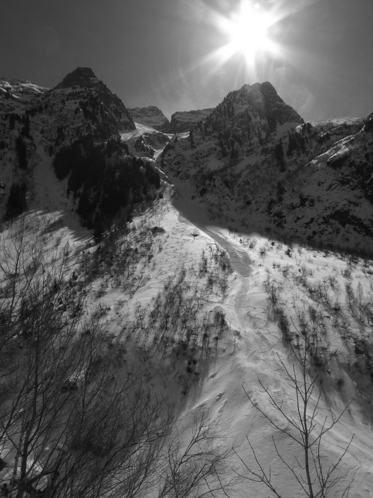 #29 couloir de Maupas : Depuis le bas couloir de Maupas : Depuis le bas