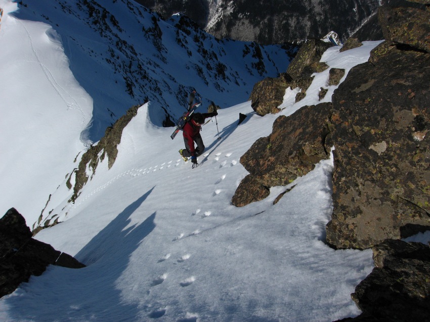 #8 Rissiou : Arête SW, en route pour le sommet Rissiou : Arête SW, en route pour le sommet