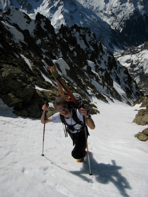 #11 Haut du couloir SO : François en termine avec cette longue ascension Haut du couloir SO : François en termine avec cette longue ascension