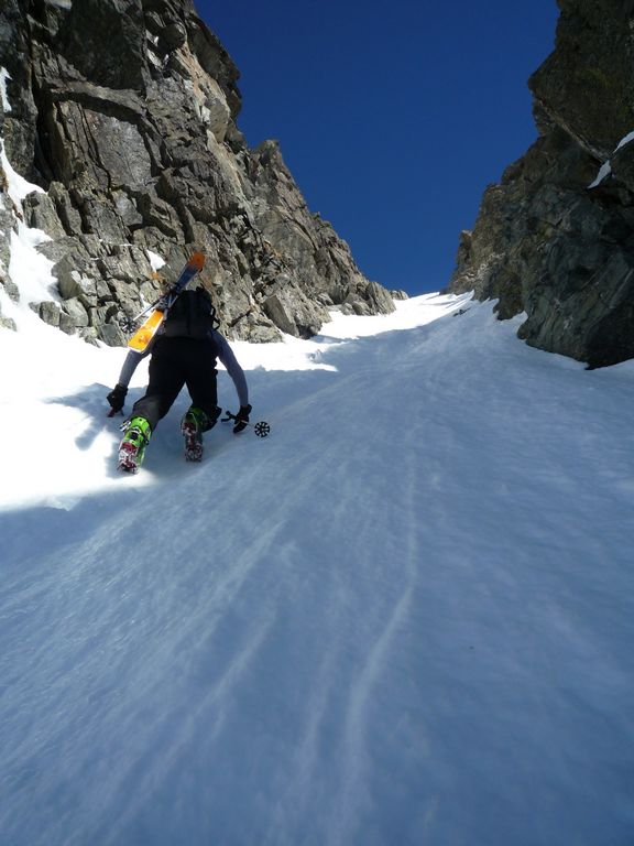 #7 Couloir SW : la sortie, c Couloir SW : la sortie, c'est par là