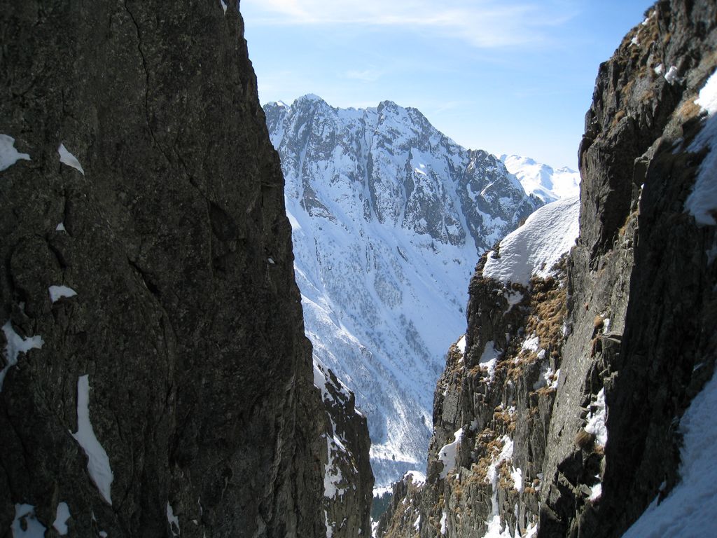 #21 Gorge : les couloirs des Mouchillon Gorge : les couloirs des Mouchillon