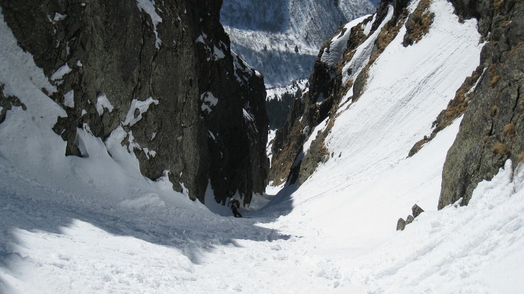 #20 Gorge : entrée de la Gorge : belle ambiance mais moins bonne neige... Gorge : entrée de la Gorge : belle ambiance mais moins bonne neige...