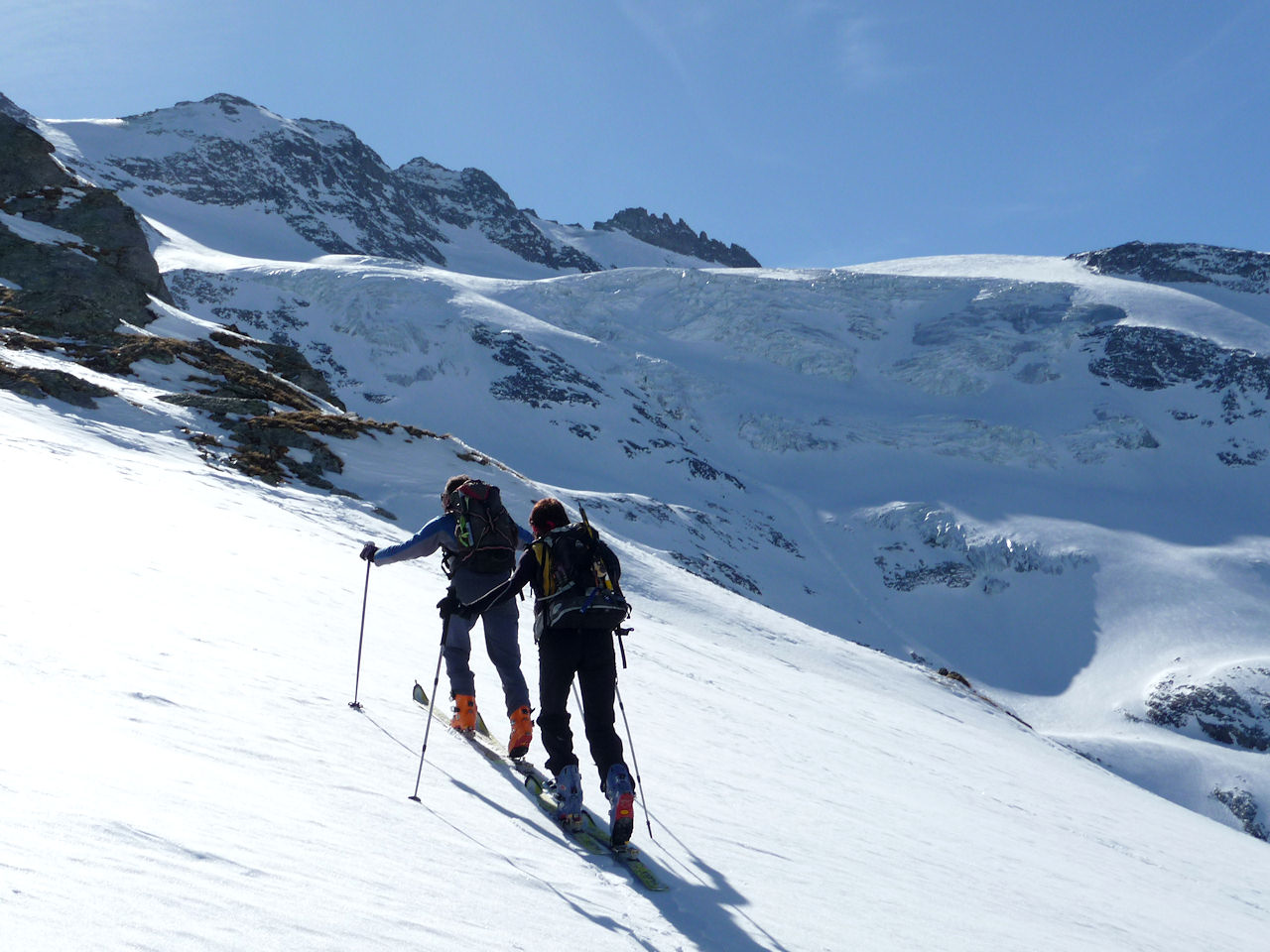 #6 Plein la vue! : Devant le glacier du Génépy Plein la vue! : Devant le glacier du Génépy